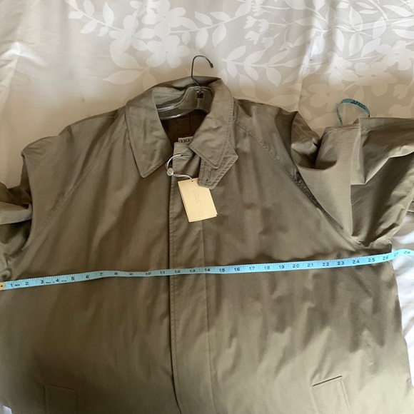 NWT Giorgio Armani Trench Coat with Quilted Liner - Picture 11 of 12
